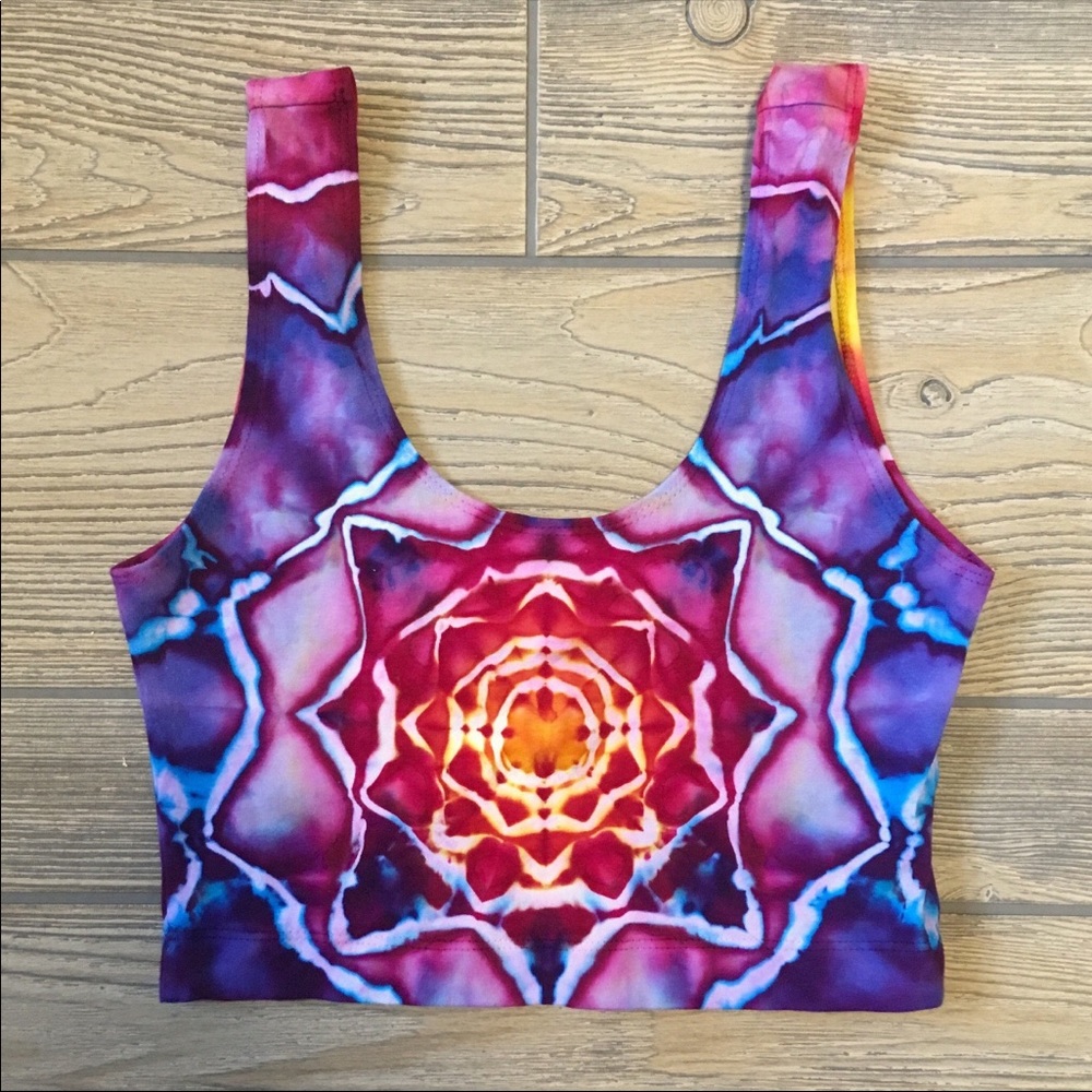 Dreamscape Dyes crop top